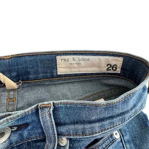Rag & Bone Kensington Slim fit Skinny jeans Size 26 - Picture 6 of 6
